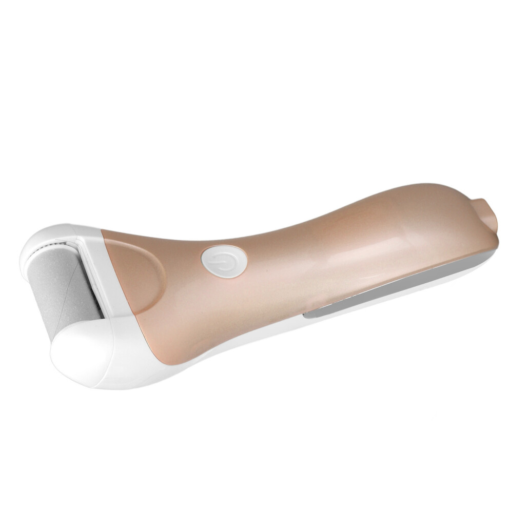 Rechargeable Electric Callus Remover with 1200mAh Battery, Waterproof, Champagne
