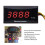 Motorcycle Tachometer DC 12V LCD Rainproof Backlight 60x30x13mm 4