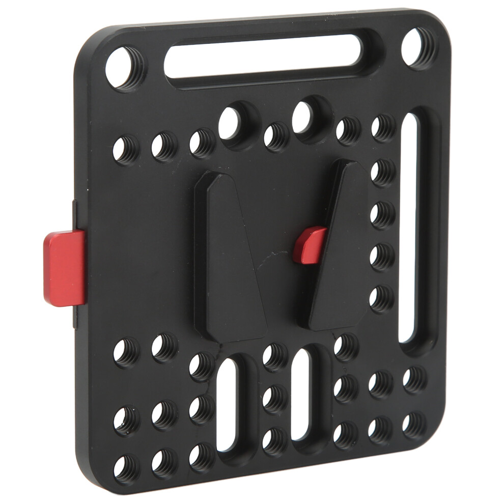 Aluminum V Mount Lock Battery Plate For Cameras 90X95x6mm 8431371919806