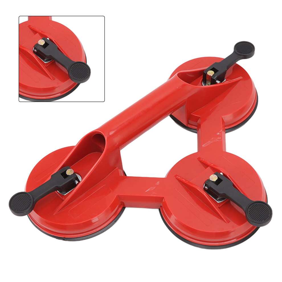 Powerful 90Kg 3-Claw Suction Plate For Lifting Glass Tiles & More 4031371919888