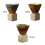 Tazza in ceramica da 200 mL con base - Blu, Marrone, Multicolore 10