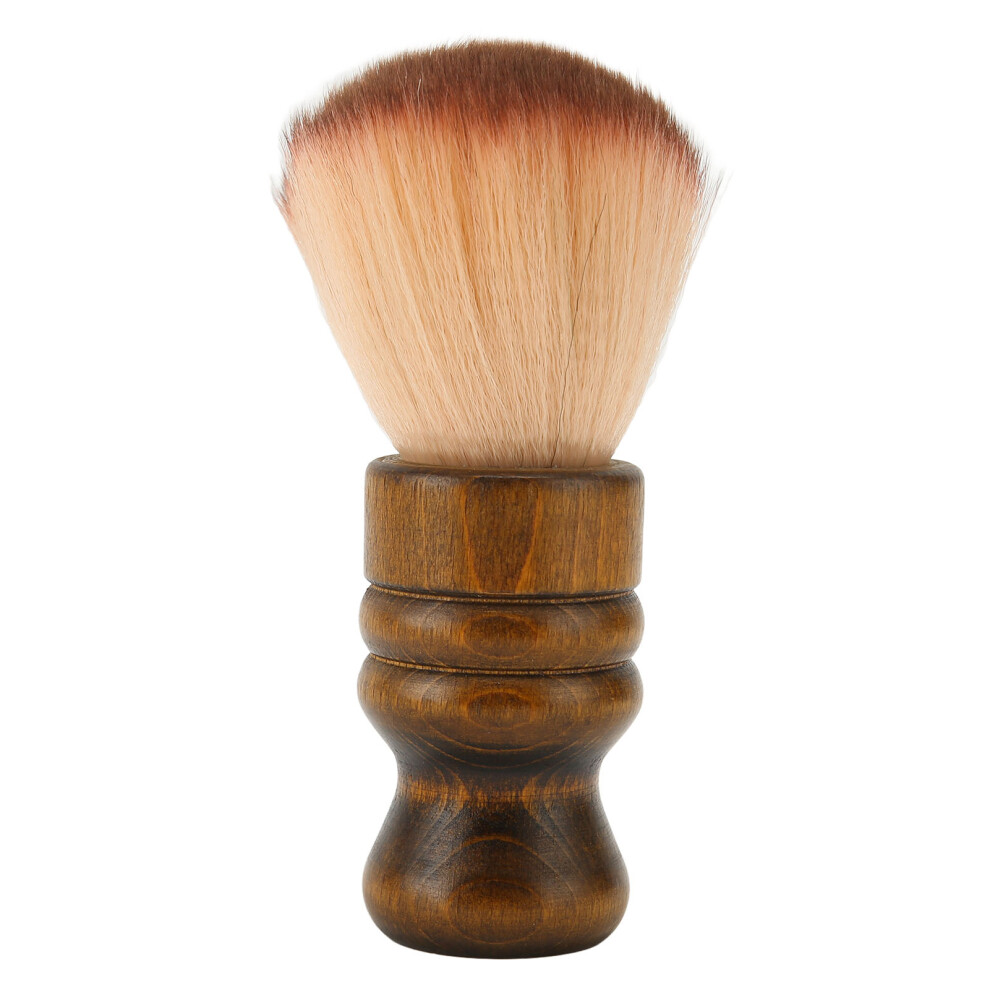 Ergonomic Handle Nylon Neck Duster Brush for Easy Barber Hair Clean-up
