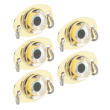 5 Pezzi Luci Bianche LED per Pasturazione Subacquea in ABS, Batteria da 150mAh