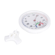 Godt for sundheden Mini indendørs termometer, stilfuldt hygrometer: Præcis 2-i-1 skærm til hjem, skoler, hoteller, fabrikker, opbevaringsrum,