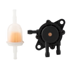 Bomba de combustible para tractor cortacésped, bomba de combustible de vacío a gasolina con filtro de combustible, ecológica, resistente al