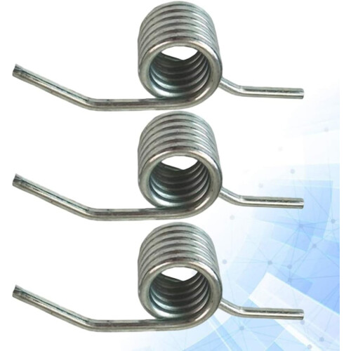 Mechanic Jack Springs, Metal Handle Extension Spring, Elastic Steel Quenched Surface Rustproof Jack Accessory, 3pcs, Silver 1