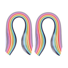 3Stk Vielseitige Paper Quilling Streifen Bunt Für Basteln Und DIY