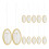 2000Pcs Golden Paper Hanging Tags Writable for Commercial Use 1