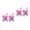 4Stk Rosa Puppenwagen Modell, Und , Details 8
