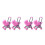 4Stk Rosa Puppenwagen Modell, Und , Details 6