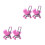 4Stk Rosa Puppenwagen Modell, Und , Details 5