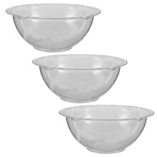 6Stk Korean Design Gesichtwaschbecken Transparent Acryl Für Kosmetiker