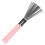 3Paare Trommelbürsten Mit Holzgriff Langlebig Leicht Pink 8