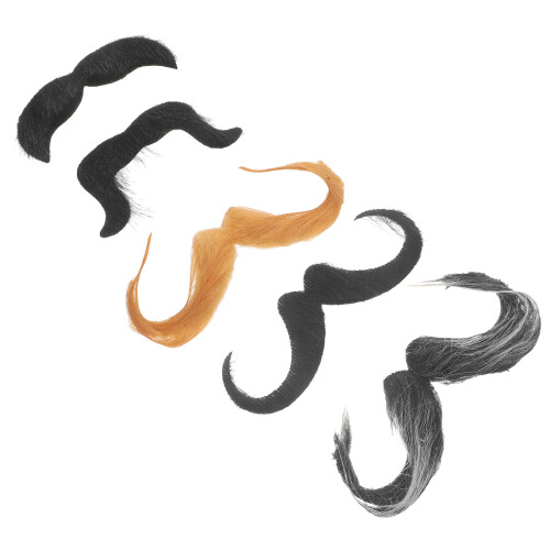 3Sets Künstliche Bartsets Für Cosplay Halloween Bunt 1