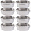 8Stk Multifunktionaler Snacks Container Aus , Silber, Robust 5