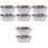 8Stk Multifunktionaler Snacks Container Aus , Silber, Robust 3