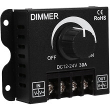 Gradation numérique PWM, boîtier en aluminium pour une protection optimale, tension constante pour un éclairage stable, commande manuelle par