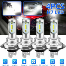 Ampoules LED de remplacement pour voiture, ampoules antibrouillard ultra-lumineuses, éclairage à 360, 16 000 lm par paire, universelles pour la