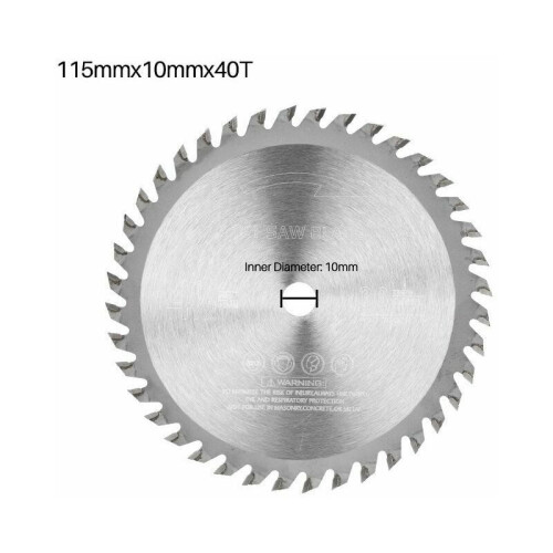 Ultimate Circular Saw Blade Set, 115MM Multi-Purpose Cutting Tools, Assorted Blades for Versatile Projects, Durable High-Quality Tct Hss Carbide, 2