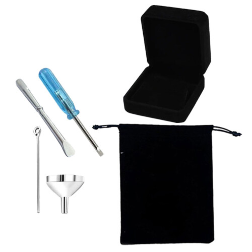 3Sets Mini Urnen Set Bunt Kleine Urnenfüllhilfe Kit 1