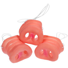 12Stk Elastische Schweinenasen Cosplay Prop Mit Verstellbarem Gurt