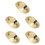 5Paare Kinder Fingerzimbeln, Kupferne Percussion, Mit Band, 8