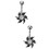 2Stk Bauchnabelpiercing Mit Schmuckstein Für Damen Bunt 9
