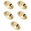5Paare Kinder Fingerzimbeln, Kupferne Percussion, Mit Band, 9