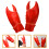 5Paires Pinces Latex Accessoires Costume 7