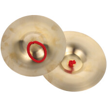2Paires Cymbales De Percussion Dorées Légères Pour Enfants Et Danse