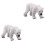2Pièces Modèles Ours Décoration Minutieuse Pour Maison 3