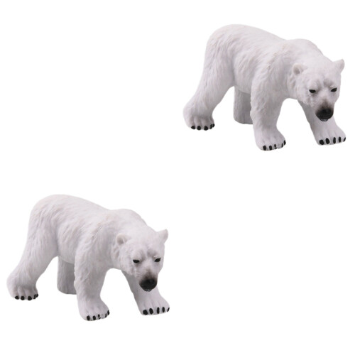 2Pièces Modèles Ours Décoration Minutieuse Pour Maison 2