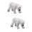 2Pièces Modèles Ours Décoration Minutieuse Pour Maison 7