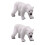 2Pièces Modèles Ours Décoration Minutieuse Pour Maison 5