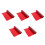5Pièces Films Correction Pet Rouge Pour Lumière Photo 6