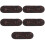 5Pièces Mini Skateboard Bois Érable Marron Accessoires DIY 9