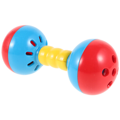 2Pièces Hochet Bébé Plastique Coloré Musical Main Pour