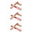 6Pièces Outils Silicone Rose Precise Femmes 10
