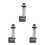3Pièces Noyau Hydraulique Cric Robuste Accessoire Mixte 10