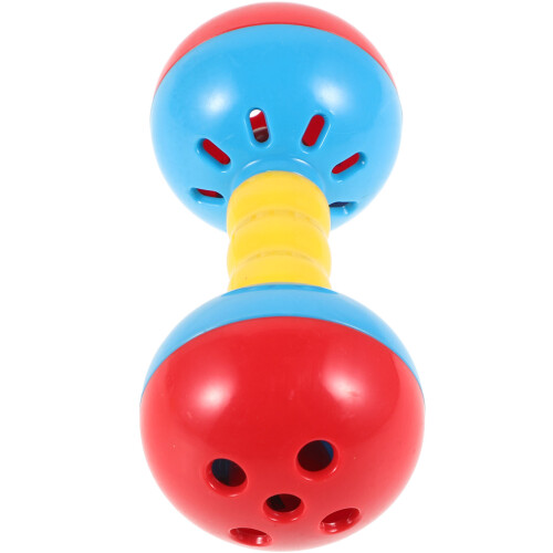 2Pièces Hochet Bébé Plastique Coloré Musical Main Pour 2