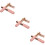 6Pièces Outils Silicone Rose Precise Femmes 11