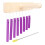 1Ensemble Instrument Musical Percussion 8 Tons Aluminium Violet Enfant 4