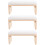 3Pièces Coussin Main Bois , Et Facile À Utiliser 10
