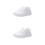 2Paires Baskets Textile Semelle Eva Unisexe 3