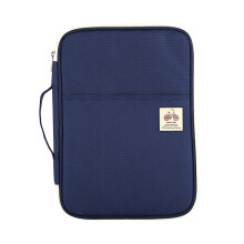 2Pièces Étui Zip Business Marine Sac Document A4 Voyage