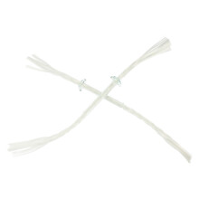 6Pièces Mèches Blanches Coton Pour Lampe À Huile