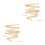 4Pièces De Gymnastique Rose Souples Support Pivotant 3