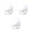 3Pièces Masques En DIY Pour Fêtes Et Déguisements 7