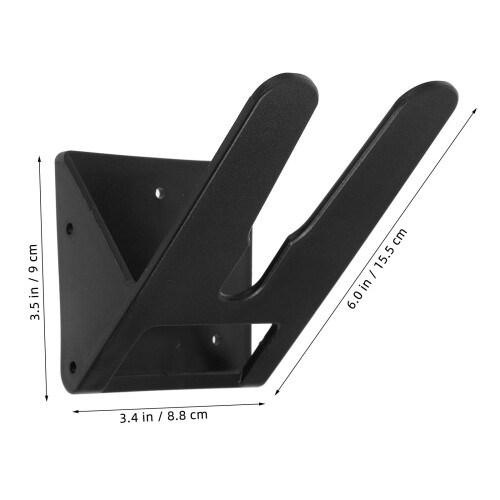 Support Scanner Plastique Noir Montage Mural Facile 1