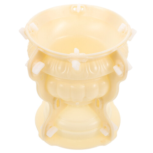 2Pièces Moules Pour Pot Fleurs Plastique Enfant 2